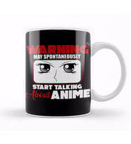 Funny May Spontaneously Start Talking About Anime Kupa Bardak Porselen