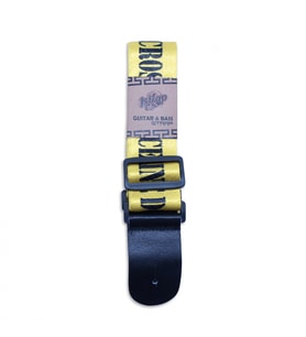 1Strap 1ST010 Elektro Gitar Askısı  Dayanıklı Dokuma Kumaş Ayarlanabilir Uzunluk Deri Uçlar