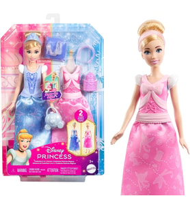 Disney Prensesi 2'si 1 Arada Hikayeler Cinderella bebek JCR95