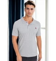 T9561 DEWBERRY ERKEK TSHIRT-GRİ