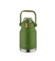 Shotay Çelik Termos Matara Phone Holder 1000Ml Yeşil