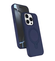 Apple İphone 14 Pro Max Regal Magsafe Standlı Kapak - Lacivert