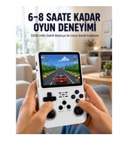 Mey İthalat® 64 GB Retro Oyun Konsolu – Çoklu Emülatör Desteği, Linux Tabanlı Açık Sistem Yeni Nesil