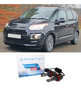 Citroen C3 Picasso Led Xenon Kısa Far Ampulü H7 Ultimate Yeni Seri Beyaz 2009 - 2017
