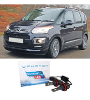 Citroen C3 Picasso Led Xenon Kısa Far Ampulü H7 Ultimate Yeni Seri Beyaz 2009 - 2017