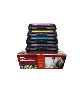 QSTAR HP 410A CF410 CRG046 SET MUADİL TONER (Siyah)