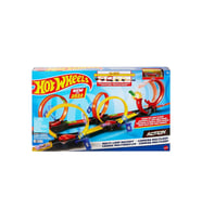 Hot Wheels Çok Çemberli Yarış Seti: Dev Çemberi İlk Aşan Sen Ol, Diğer Setlerle Bağlan! (Çok Renkli)