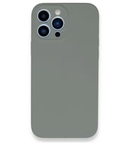 Newface Apple iPhone 13 Pro Max Kılıf Lansman Legant Silikon - Gri