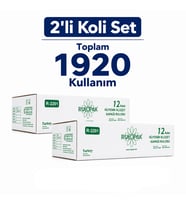 Rulopak Sensörlü Hijyenik Klozet Kapağı Rulosu 2’li Set (Toplam 1920 Kullanım) R-1314 Uyumlu