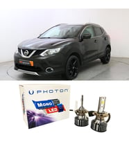 Nissan Qashqai J11 Led Xenon Sis Far Ampulü H8 Mono Yeni Seri Beyaz 2014+