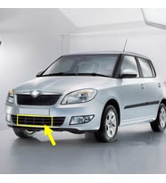 Skoda Fabia 2 2011-2014 Ön Tampon Izgara Orta Parçası 5J0853677A