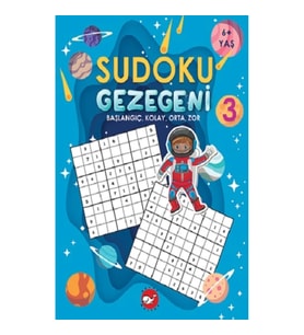 Sudoku Gezegeni 3 Başlangıç, Kolay, Orta, Zor 6+ Yaş