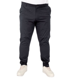 Mode XL Büyük Beden Erkek Pantolon Keten Milano 20850 Lacivert