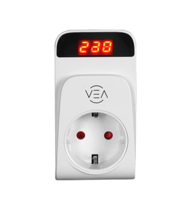VEA VE-25530 15A 3520W TEKLİ DİJİTAL GÖSTERGELİ AKIM KORUMALI PRİZ AŞIRI YÜKSEK GERİLİM