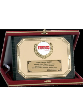ODAK KUPA - Ahşap Plaketler - PL-043 A - 18x24 cm