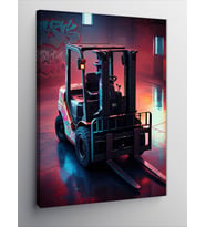 Kanvas Tablo Parlayan Forklift Gücü