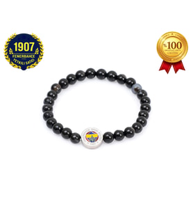 FB AKİK (6mm) DOĞALTAŞ BİLEKLİK (Siyah)