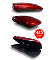 Araç Üstü Port Bagaj – 450 lt (Kırmızı)
