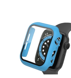 BİNANO APPLE WATCH 42MM SENSE KASA VE EKRAN KORUYUCU AÇIK MAVİ