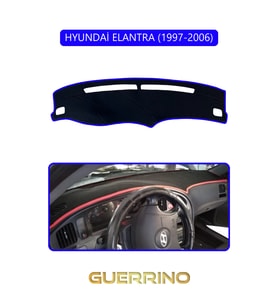HYUNDAİ ELANTRA 1997-2006TORPİDO KORUMA HALISI MAVİ KENAR