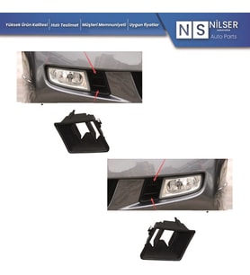 Honda Civic Fd6 Sağ-Sol Takım Sis Far Çerçevesi 2007-2009