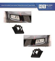 Honda Civic Fd6 Sağ-Sol Takım Sis Far Çerçevesi 2007-2009