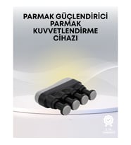 Ayarlanabilir Dirençli Parmak Egzersiz Aleti – El ve Bilek Güçlendirici