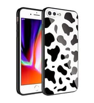 Uyumlu Model Apple iPhone 7 Plus Kılıf Kamera Korumalı Desenli Sert Silikon Kapak
