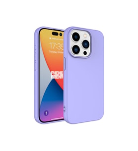 Apple iPhone 15 Pro Uyumlu Kılıf Zore LSR Lansman Kapak (Lila)
