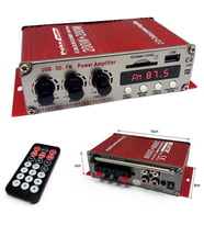 Mini Anfi 400 Watt 12v Bluetooth Usb Sd Fm Radio Poke PK-6103