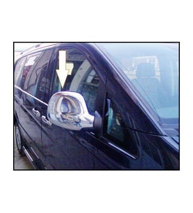 Mercedes Vito W639 Krom Ayna Kapağı 2 prç. 2004-2010 P. Çelik
