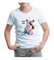 Super Mom Anneler Günü Beyaz Çocuk Tshirt