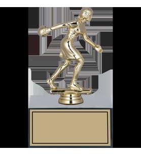 ODAK KUPA - Figürlü Kupalar - Bowling Kadın Figürlü Kupalar FG-001 C - 17 cm