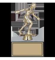 ODAK KUPA - Figürlü Kupalar - Bowling Kadın Figürlü Kupalar FG-001 C - 17 cm