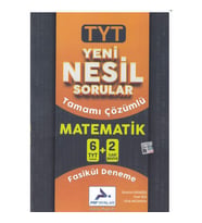 Paraf Yayınları Tyt 6+2 Matematik Denemesi
