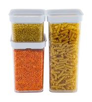 Vakumlu Kare Saklama Kabı - 0,50 Litre