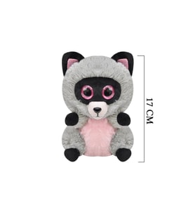Peluş Rakun Oyuncak 17 Cm (Çok Renkli)