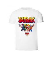 İsme Brawl Stars Yazlık Çocuk Tişört Kısa Kollu Beyaz Unisex