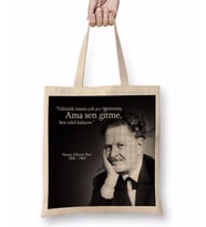 Nazım Hikmet Sen Gitme Bez Çanta Uzun Saplı