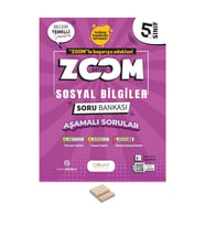 5. Sınıf Zoom Serisi Sosyal Bilgiler Soru Bankası + Telefon Standı