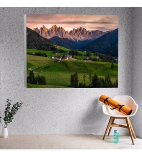 Dolomit Dağları Dekoratif Kanvas Tablo