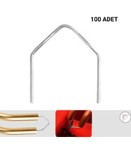100 ADET 0,8MM V TİP PLASTİK KAYNAK ZIMBA TELİ