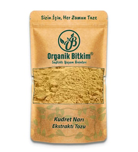 Organik Bitkim Kudret Narı Ekstraktı Tozu 50 gr