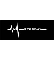 Kelebek cam Stepway Nabız Kalp atışı sticker 2 adet