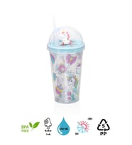 Tumbler 950ml Yeni Koleksiyon Pipetli/Pipetsiz Kullanım Fonksiyonel Kulplu Paslanmaz Çelik Termos