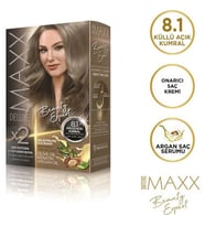 Maxx Deluxe Saç Boyası 8.1 Küllü Açık Kumral