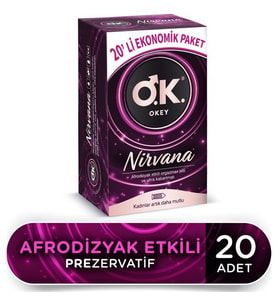 Okey Nirvana 20'li Ekonomik Prezervatif