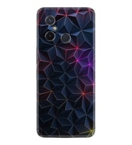 Xiaomi Redmi 12C Kılıf Silikon Desen Özel Seri Renkli Prizmalar 1783