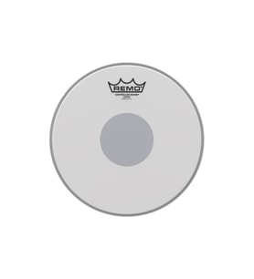 REMO CS-0110-10 Controlled Sound Coated Black Dot (10")  Ortası Siyah Noktalı Odaklanmış Ses