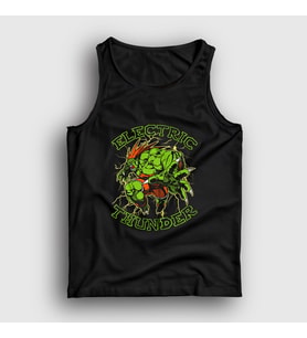 Presmono Unisex Siyah Blanka Oyun Street Fighter Atlet 395398tt